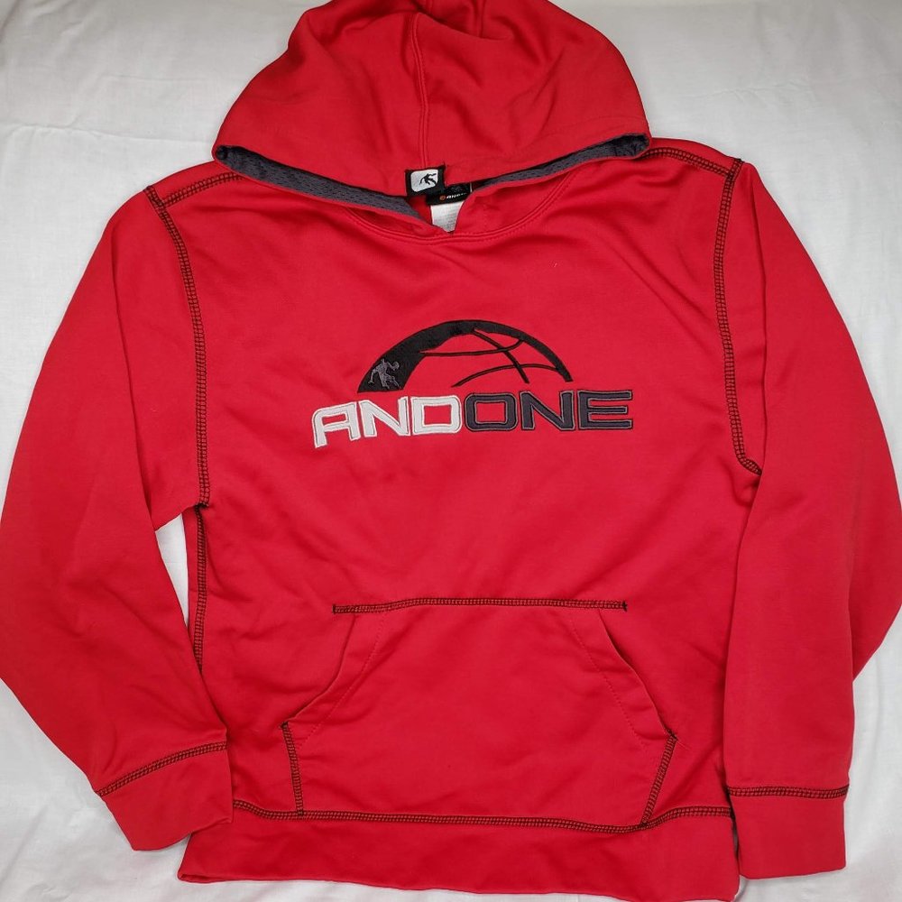 And1 Red Sweatshirt Hoodie